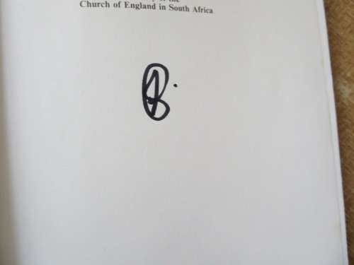 A CANDLE BURNS IN AFRICA  Church of England in South Africa  by Anthony Ive