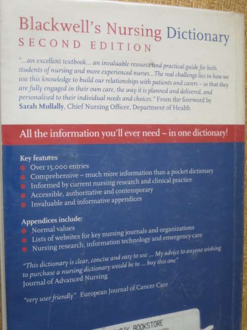BLACKWELL`S NURSING DICTIONARY  SECOND EDITION