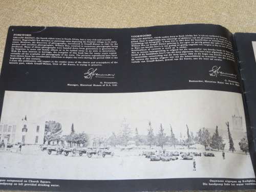 GRAAFF-REINET  `n Album ou foto`s / An Album of photographs  deur/by E.S. Whitlock