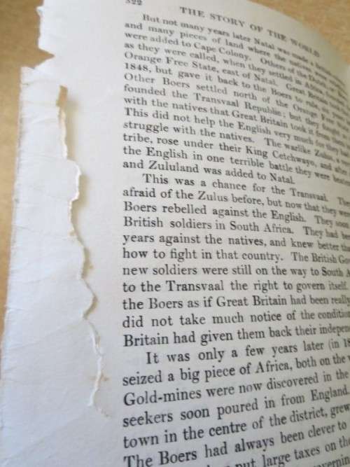 THE WORLD`S STORY  A simple history for boys and girls  by Elizabeth O`Neill