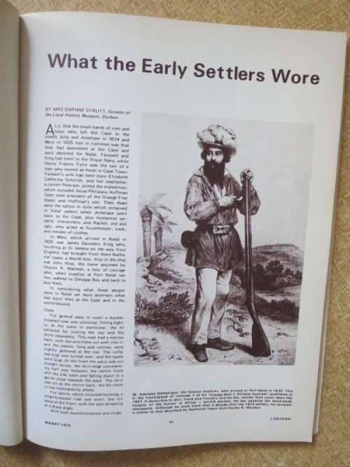 LANTERN MAGAZINE: NATAL 150 (1824 - 1974)  Gedenk-Uitgawe/Commemorative Issue