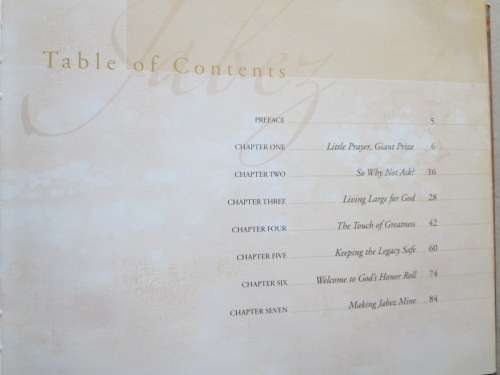 THE PRAYER OF JABEZ  by Bruce Wilkinson with David Kopp