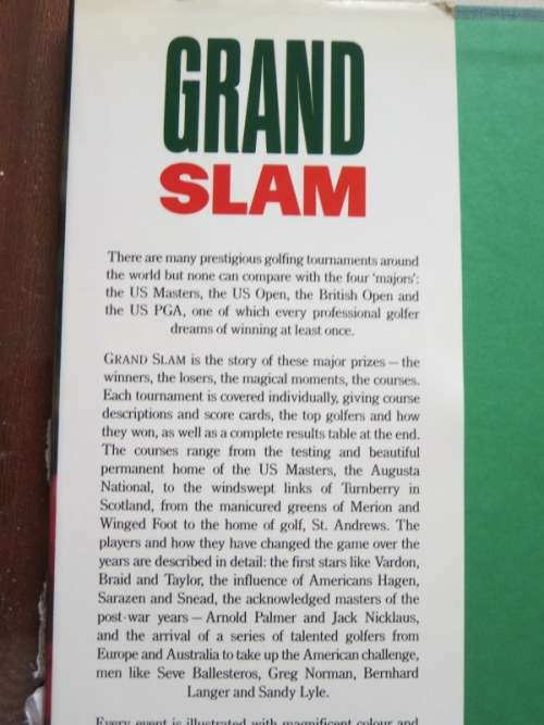 GRAND SLAM  Golf`s Major Championships  by Michael Williams