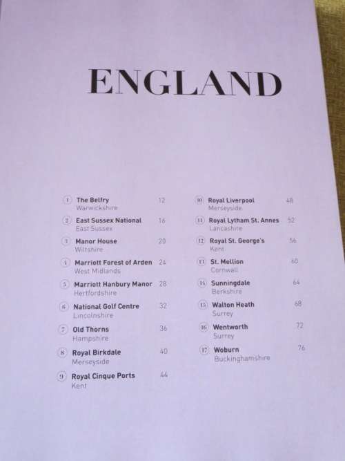 THE GOLF TOUR: GREAT BRITAIN and IRELAND (Guide to 43 major courses