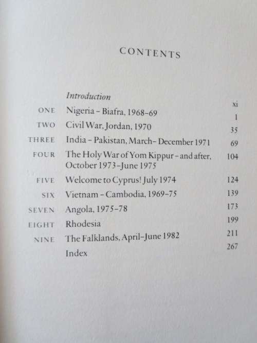 A MEASURE OF DANGER  Memoirs of a British war correspondent  by Michael Nicholson