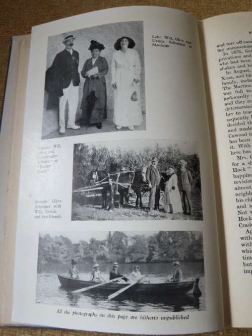 NOT WITHOUT HONOUR The Life and Writings of OLIVE SCHREINER by Vera Buchanan-Gould