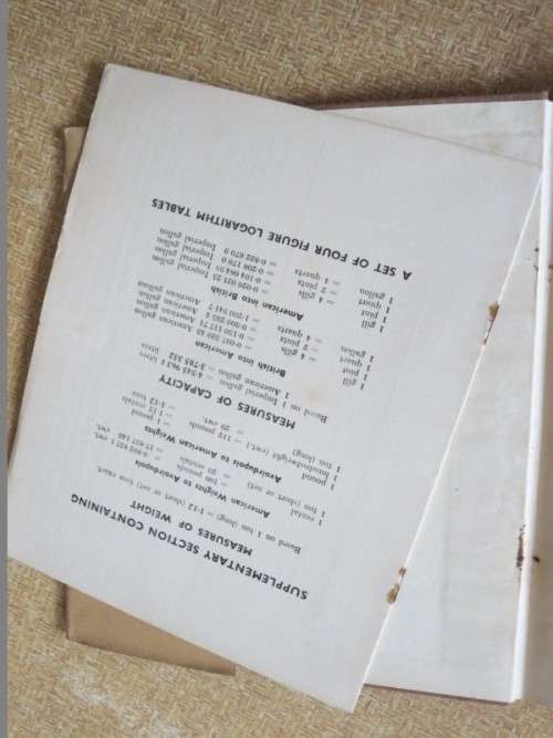 WARNE`S METRIC CONVERSION TABLES  A quick and efficient system of converting