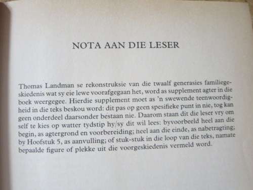 DIE KREEF RAAK GEWOOND DAARAAN  deur André P. Brink  (ROMAN)