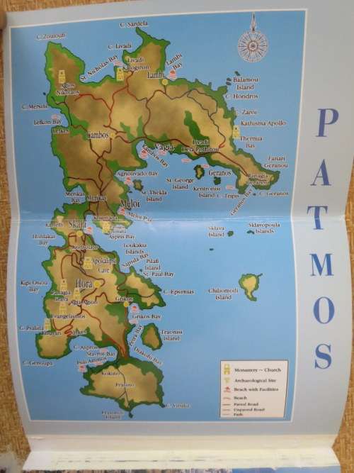 2 X OTTO E A MEINARDUS: ST PAUL IN GREECE and ST JOHN OF PATMOS and PATMOS: Island of the revelation