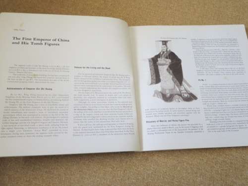 THE UNDERGROUND TERRACOTTA  ARMY OF EMPEROR QIN SHI HUANG  by Fu Tianchou