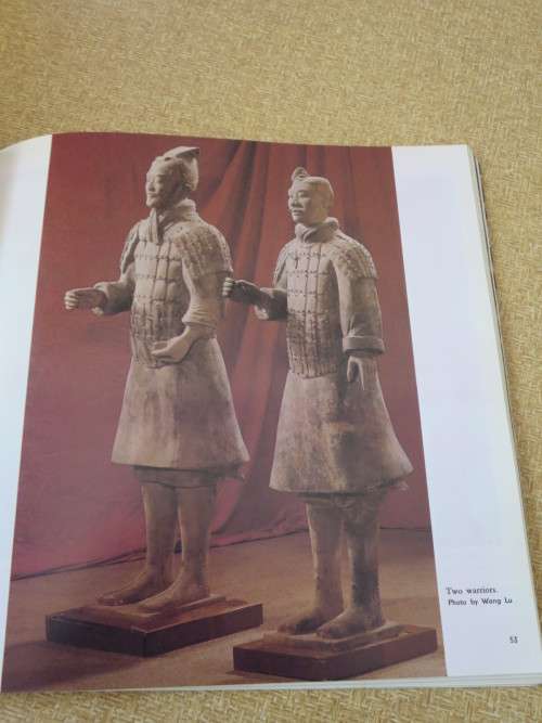THE UNDERGROUND TERRACOTTA  ARMY OF EMPEROR QIN SHI HUANG  by Fu Tianchou