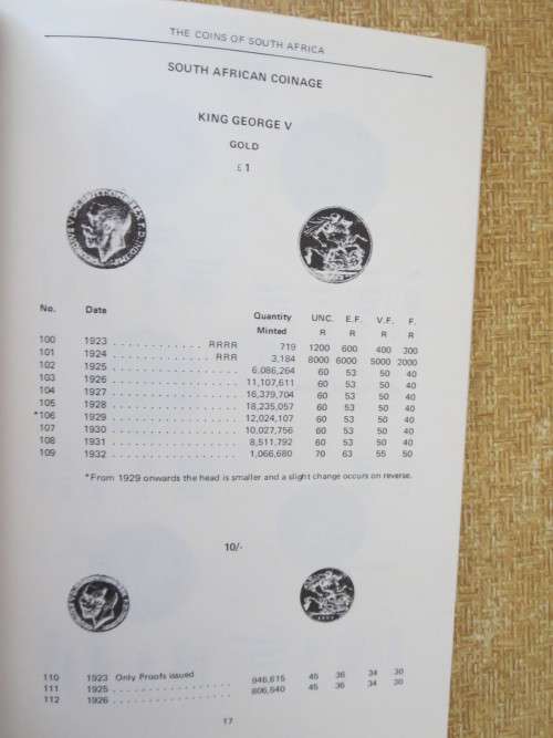 CATALOGUE OF THE COINS OF SOUTH AFRICA  by Dr. Alec Kaplan