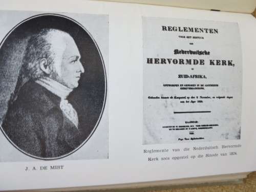 DIE ONTSTAAN VAN DIE GEREFORMEERDE KERK IN SUID-AFRIKA  deur Dr. B.R. Krüger  (GETEKEN)