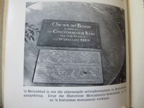 DIE ONTSTAAN VAN DIE GEREFORMEERDE KERK IN SUID-AFRIKA  deur Dr. B.R. Krüger  (GETEKEN)