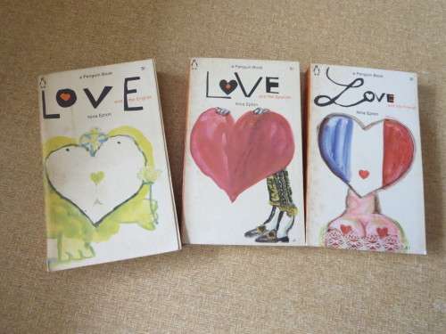 LOVE Complete in 3 illustrated volumes  by Nina Epton  (3 Book Box Set)