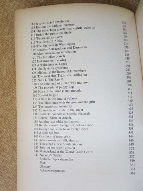 STRANGE DAYS INDEED Tales from the old, and the nearly new South Afrtica  by Shaun Johnson