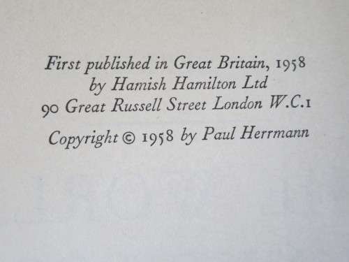 THE WORLD UNVEILED  Story of Exploration from Columbus to Livingstone  by Paul Herrmann