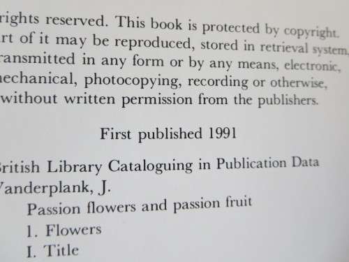 PASSION FLOWERS  by John Vanderplank