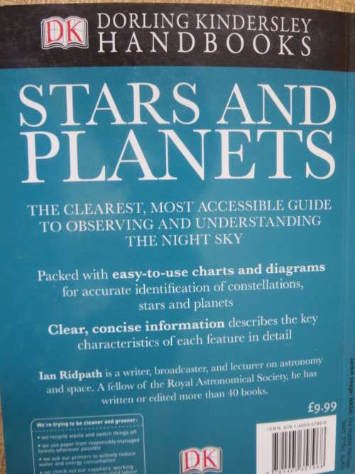 DORLING KINDERSLEY HANDBOOKS: STARS AND PLANETS  by Ian Ridpath
