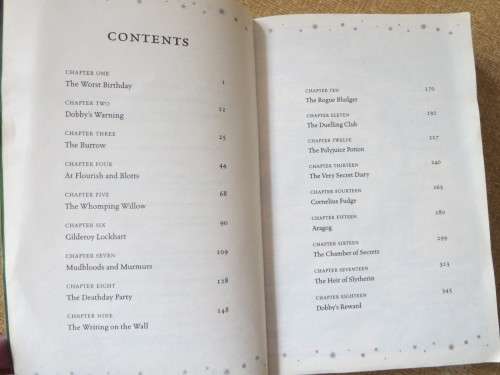 HARRY POTTER AND THE CHAMBER OF SECRETS  by J. K. Rowling