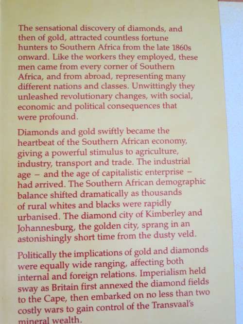 THE DISCOVERY OF WEALTH  by Diko van Zyl  Heritage Series: 19th Century