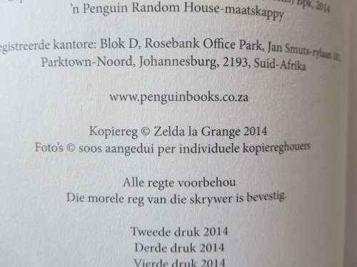 GOEIEMôRE, MNR. MANDELA  deur Zelda la Grange  In Afrikaans vertaal deur Tinus Horn
