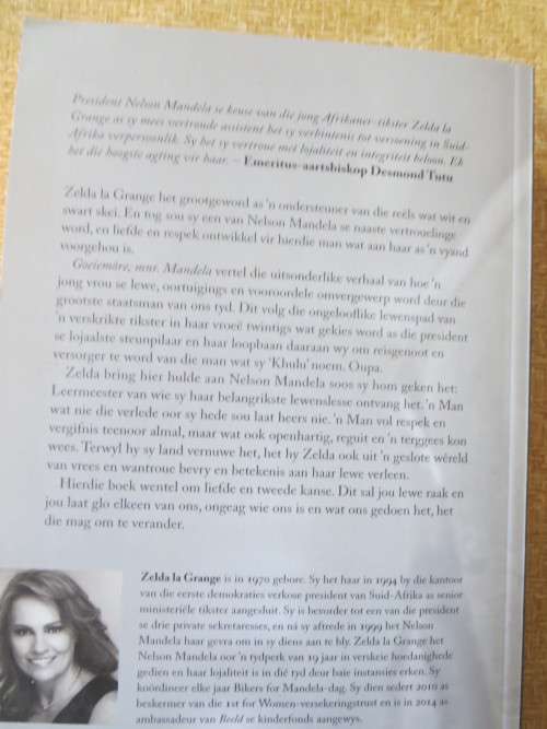 GOEIEMôRE, MNR. MANDELA  deur Zelda la Grange  In Afrikaans vertaal deur Tinus Horn