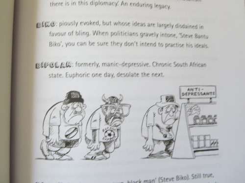 THE RANTER`S GUIDE TO SOUTH AFRICA  by Brian Rostron with cartoons by ZAPIRO