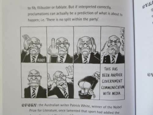 THE RANTER`S GUIDE TO SOUTH AFRICA  by Brian Rostron with cartoons by ZAPIRO