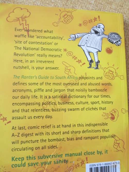 THE RANTER`S GUIDE TO SOUTH AFRICA  by Brian Rostron with cartoons by ZAPIRO