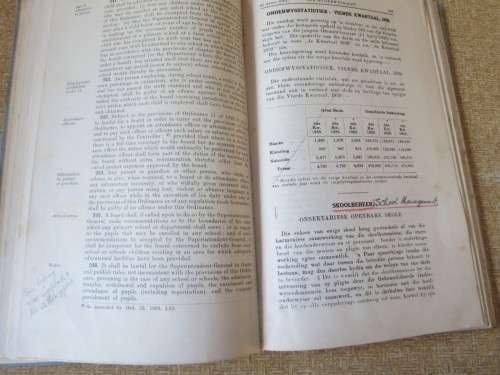 EDUCATION ORDINANCES OF THE PROVINCE OF THE CAPE OF GOOD HOPE 1935