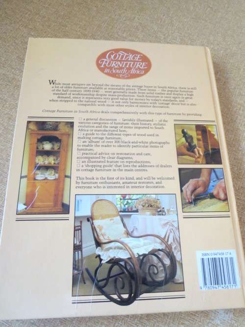 COTTAGE FURNITURE IN SOUTH AFRICA  by John Kench with Ralph Mothes
