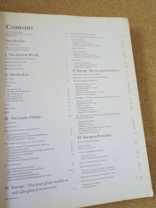WORLD CERAMICS  An illustrated history from early times  by Robert J. Charleston