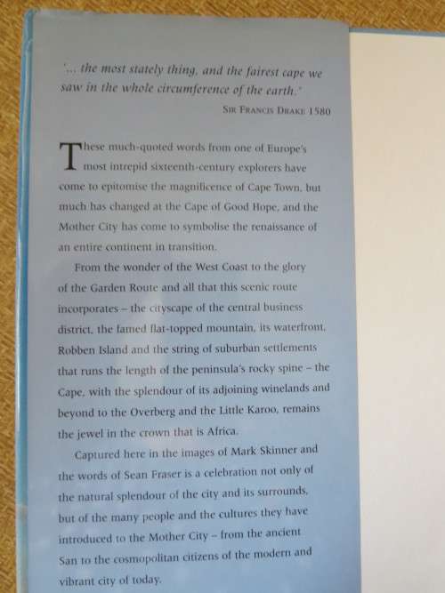 THE FAIREST CAPE  From West Coat to Garden Route  by Mark Skinner and Sean Fraser