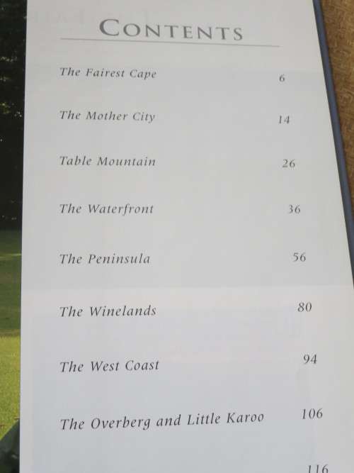 THE FAIREST CAPE  From West Coat to Garden Route  by Mark Skinner and Sean Fraser