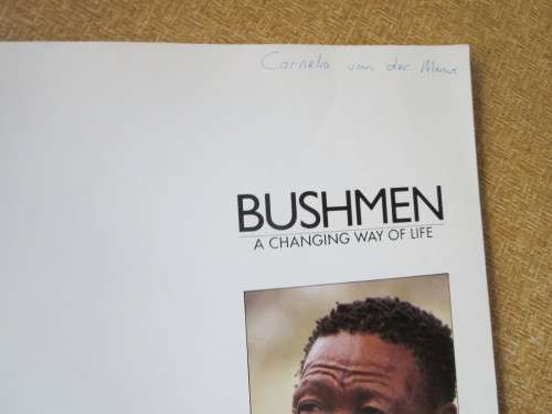 BUSHMEN  Achanging way of life  by David Lewis-William and Anthony Bannister