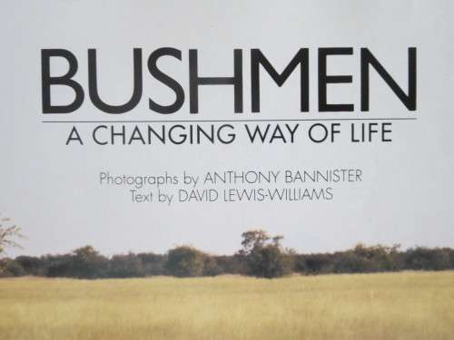 BUSHMEN  Achanging way of life  by David Lewis-William and Anthony Bannister