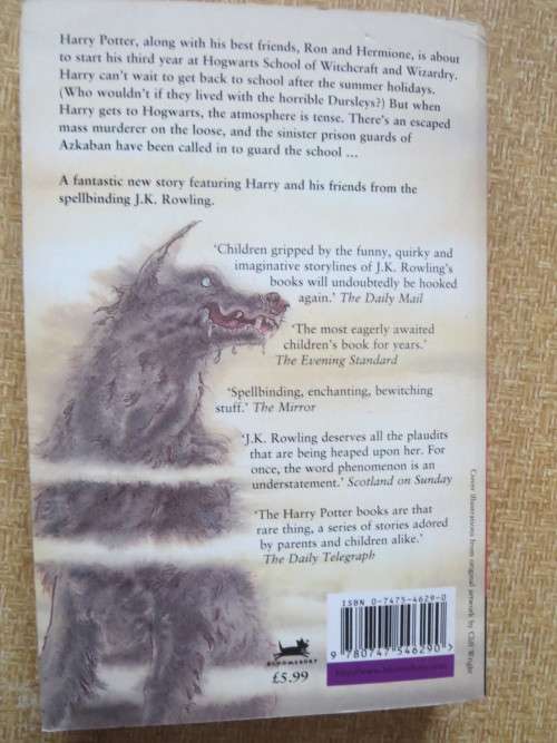 HARRY POTTER AND THE PRISONER OF AZKABAN  by J. K. Rowling