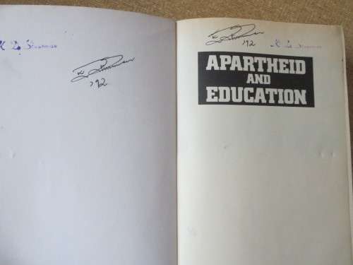 APARTHEID AND EDUCATION  The Education of Black South Africans  by Peter Kallaway