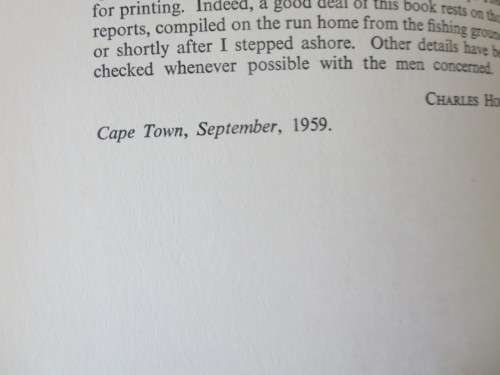 BIG GAME FISHING IN SOUTH AFRICA  by Charles Horne