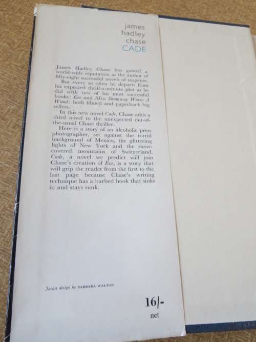 CADE  by James Hadley Chase