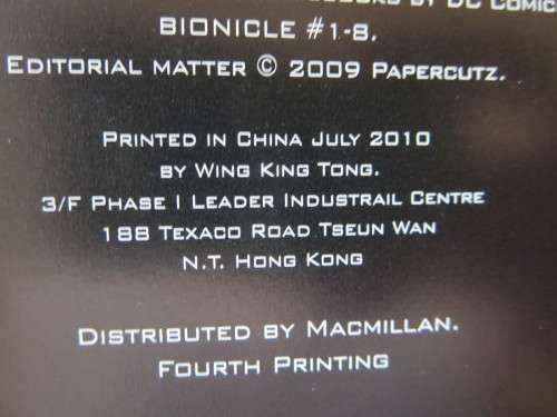 BIONICLE:  NO 1 RISE OF THE TOA NUVA  Full-colour graphic novel
