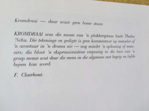 KROMDRAAI  -  CLAERHOUT