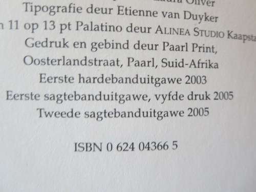 TOORBOS  deur Dalene Matthee