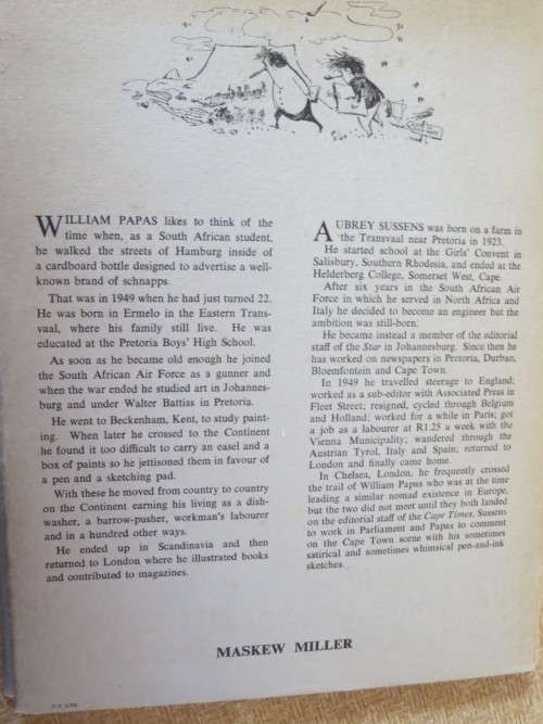 UNDER THE TABLECLOTH  Papas looks at the Peninsula  by William Papas and Aubrey Sussens
