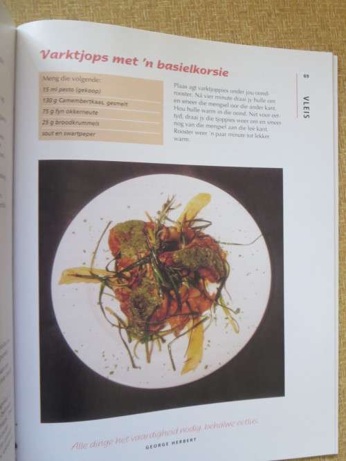 CORDON BOER KOSBOEK  deur Lochner de Kock  Fotografie: Johannes Vogel