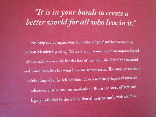 MANDELA  Celebrating The Legacy 1918 - 2013 (Including an audio CD)  by Mike Nicol
