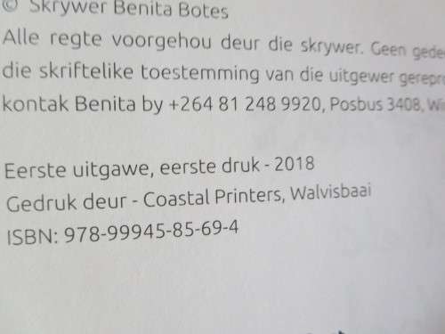 NOGTANS SAL EK JUBEL  deur Benita Botes (Memoirs)