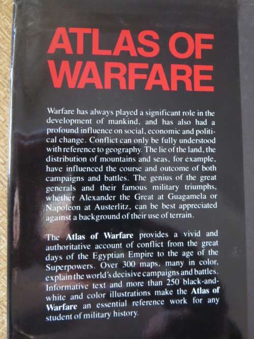 ATLAS OF WARFARE  by Richard Natkiel and John Pimlott