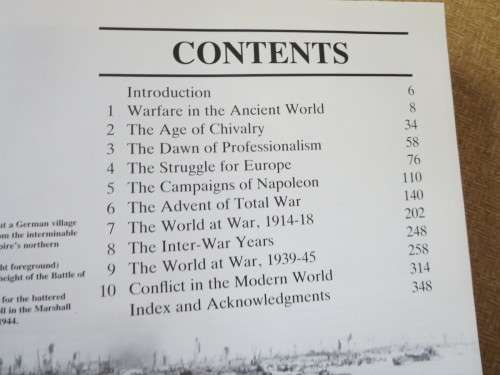 ATLAS OF WARFARE  by Richard Natkiel and John Pimlott